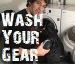 wash your hockey equipment