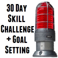 hockey skill challenge and goal setting