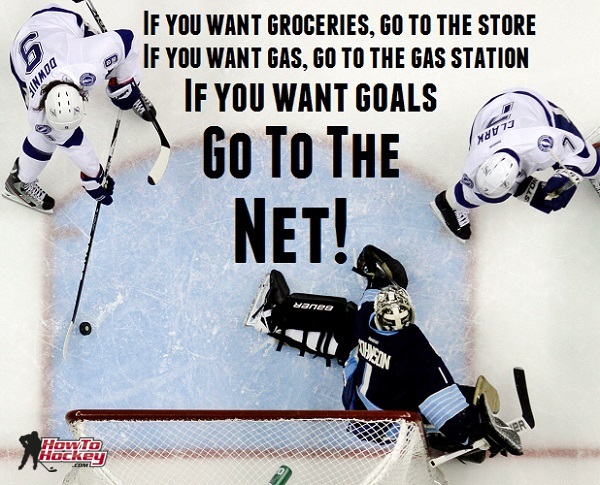 go to net hockey