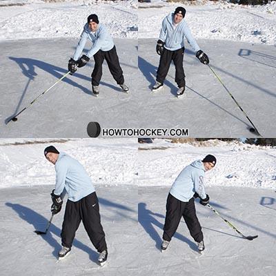 How to practice stickhandling