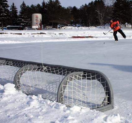Pond hockey