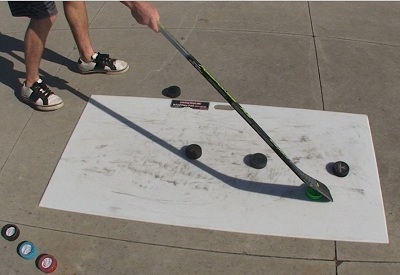 Extreme Hockey Roll-Up Shooting Pad 4x8.5