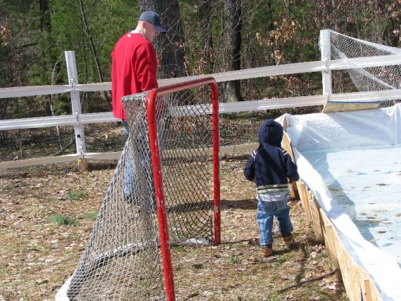 How To Build A Backyard Hockey Rink How To Hockey