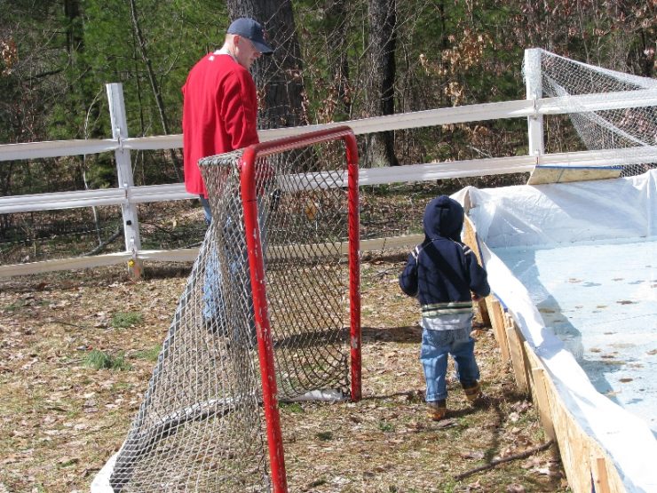 How to Build a Backyard Hockey Rink How To Hockey