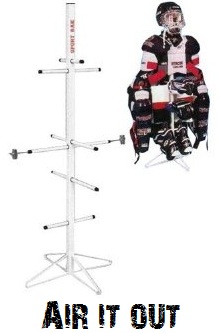A hockey stick that drys your gear ! DryStick The best hockey equipment  Drying Rack ? 